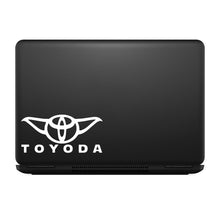 Load image into Gallery viewer, Toyoda Yoda Sticker Decal Notebook Car Laptop