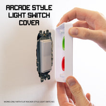 Load image into Gallery viewer, Arcade Light Switch Plate Cover